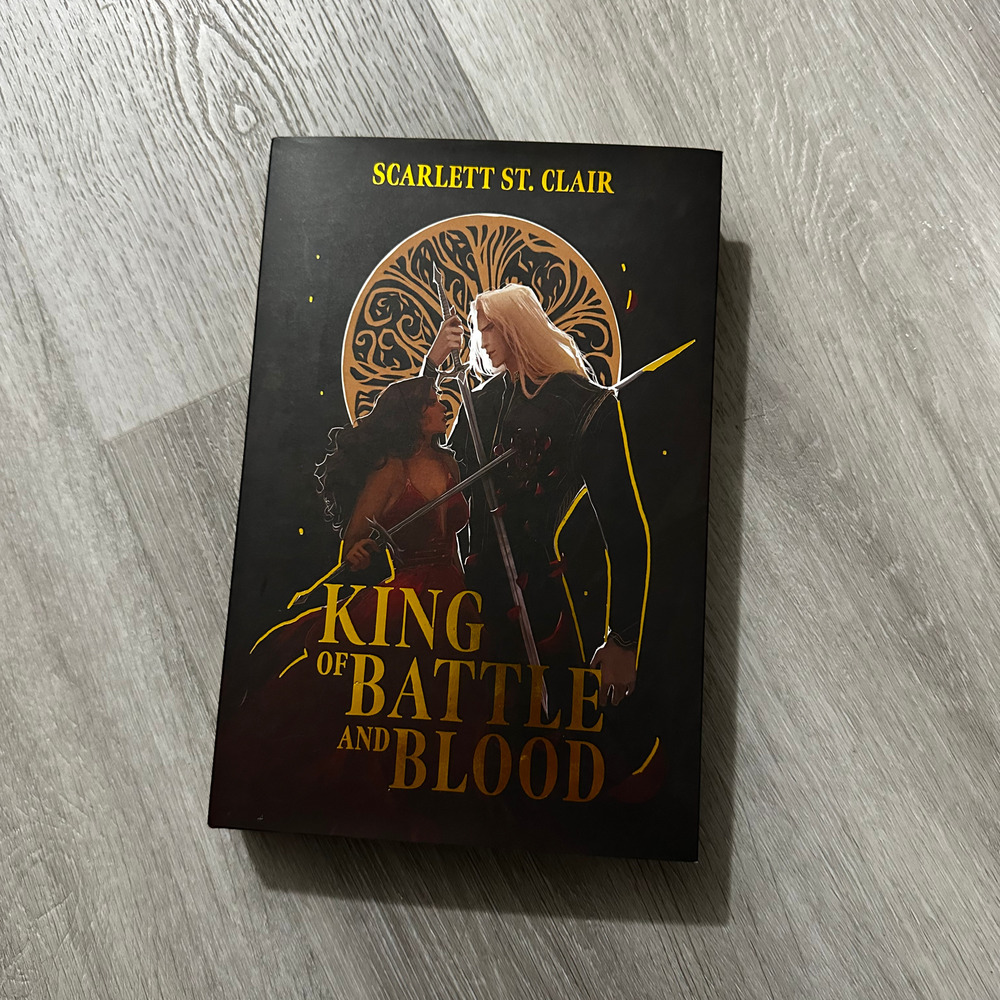 SIGNED King of Battle and Blood BOOKISH BOX SPECIAL EDITION